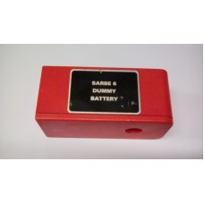 SARBE AIRCREW SURVIVAL BEACON RADIO BATTERY UNIT 12V NON RECHARGEABLE ORANGE DUMMY